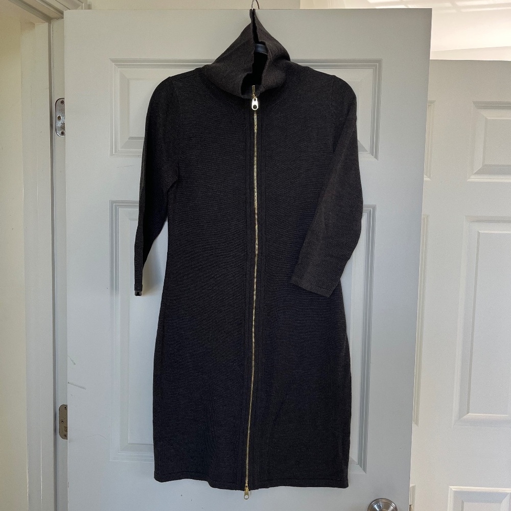 Calvin Klein full-zip dress M